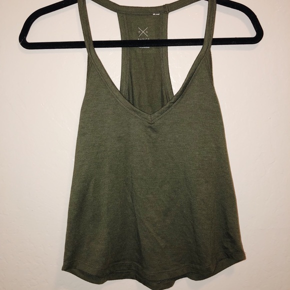 Pacsun Green Basics Tank - Picture 1 of 4